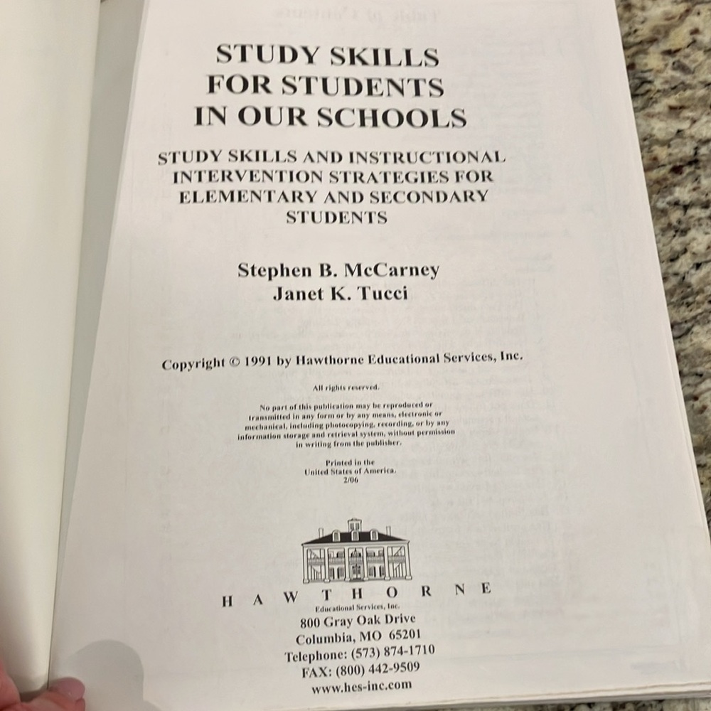 Study Skills for Students in Our Schools Strategies Elementary & Secondary - Picture 3 of 7